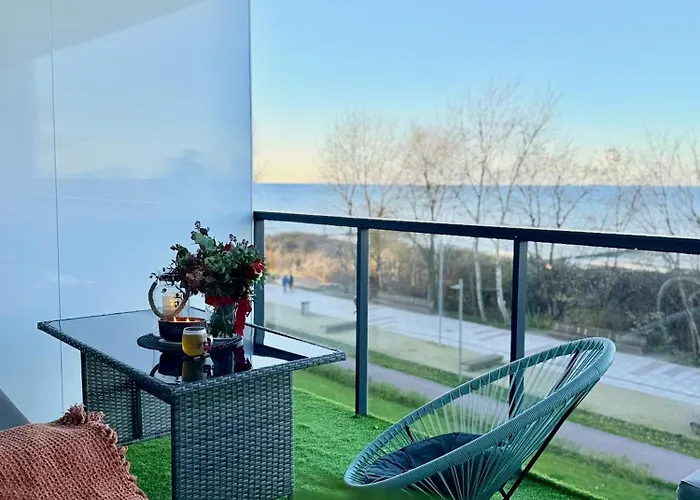 Lägenhet Z Widokiem Na Morze Seaside 208 Al-dom Kołobrzeg