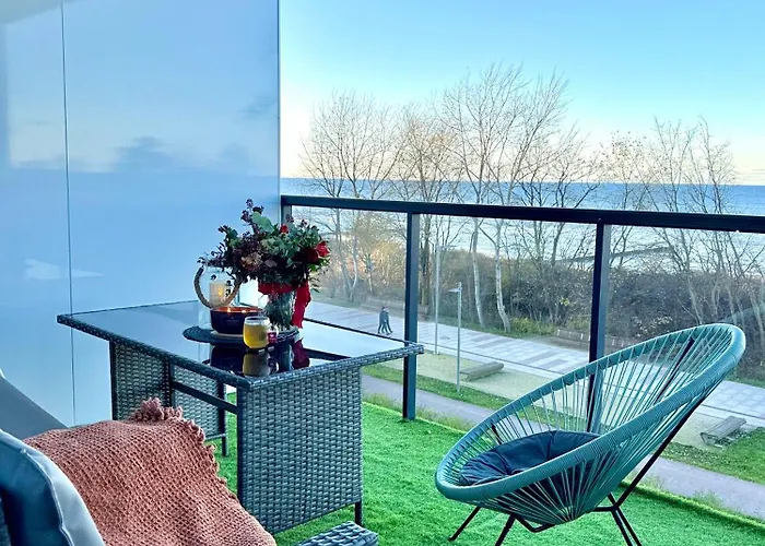 Z Widokiem Na Morze Seaside 208 Al-dom Lägenhet *